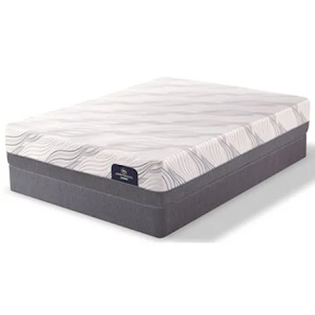 Queen Firm Hybrid Mattress and 5" StabL-Base® Low Profile Foundation